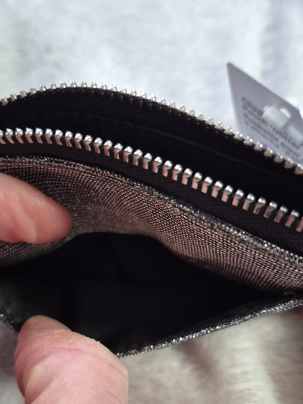 Lululemon Clippable Card Pouch Glitter And Glow On Hair Ties NWT - Picture 10 of 10